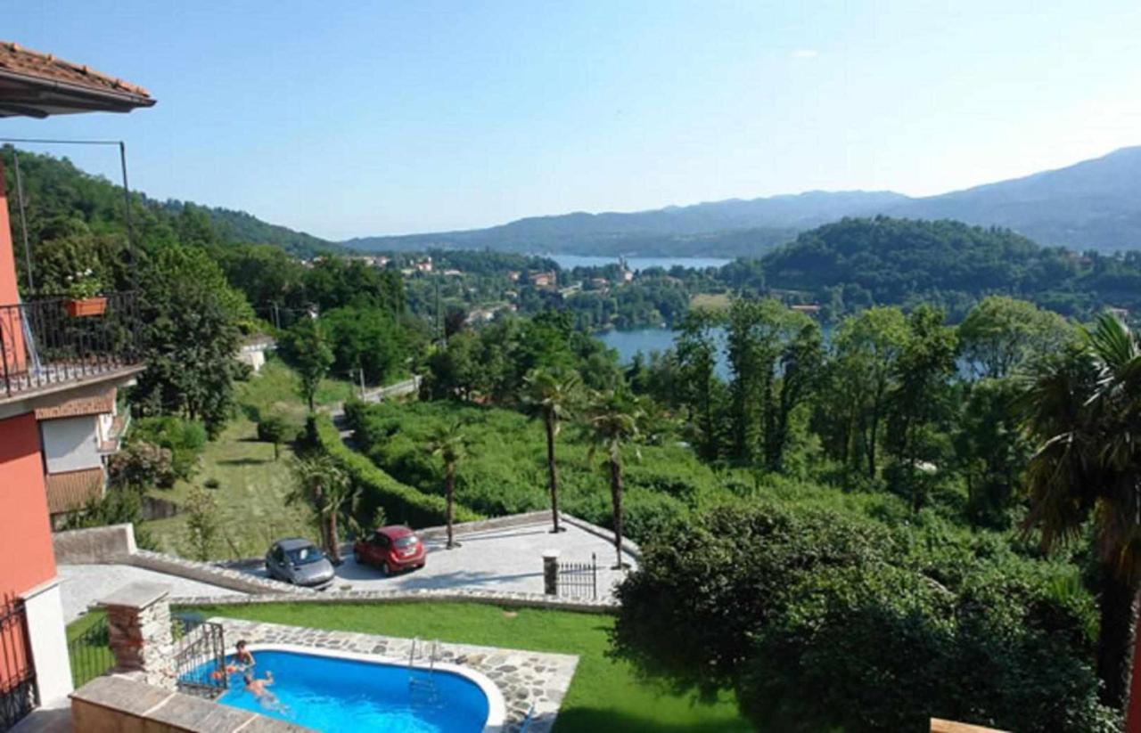 Domus Cusiana Complesso Vista Lago E Piscina Miasino Ngoại thất bức ảnh